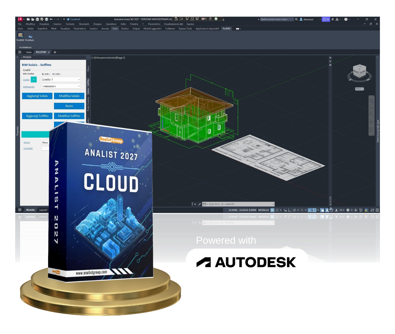 Analist 2027 Cloud - ProBIM con Autodesk